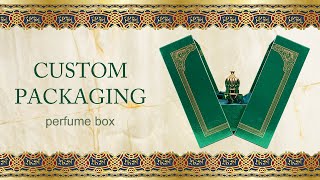 Custom Logo Oud Oil Attar Parfum Skincare Bottle Packaging Gift Box Luxury Fragrance Gift Box