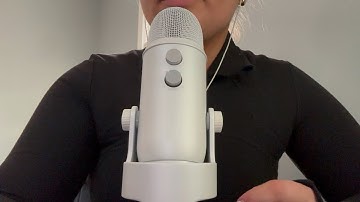 My First ASMR Video! (whispering, tapping, & light scratching)
