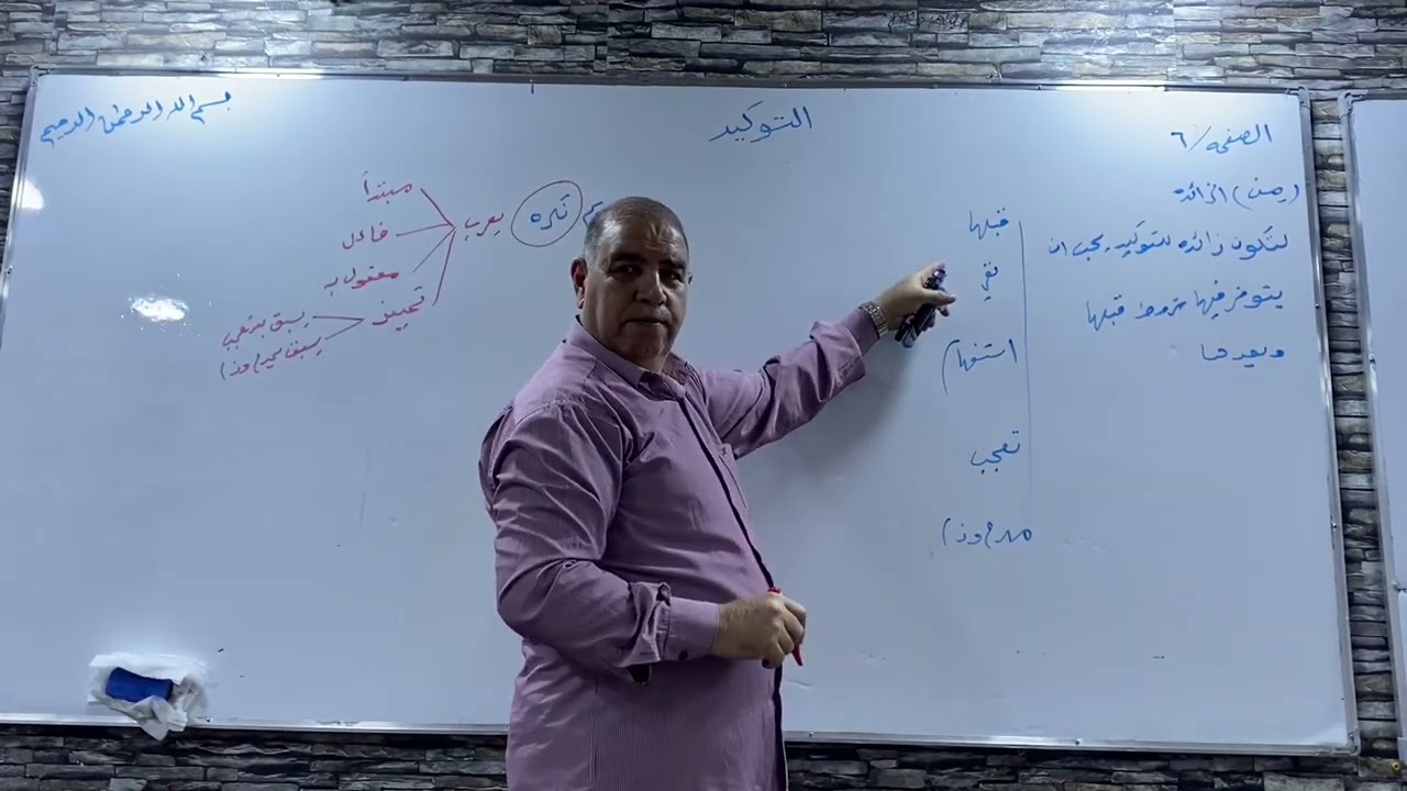 التوكيد ص ٦