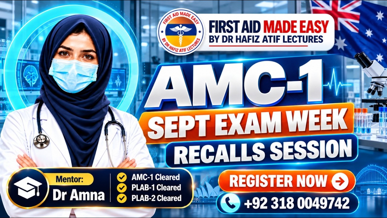 📢 AMC-1 SEPTEMBER Exam Week Recall-2026| FAME PLATFORM By Dr Hafiz Atif