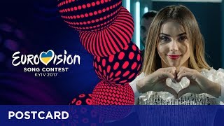 Postcard of Lindita from Albania - Eurovision Song Contest 2017