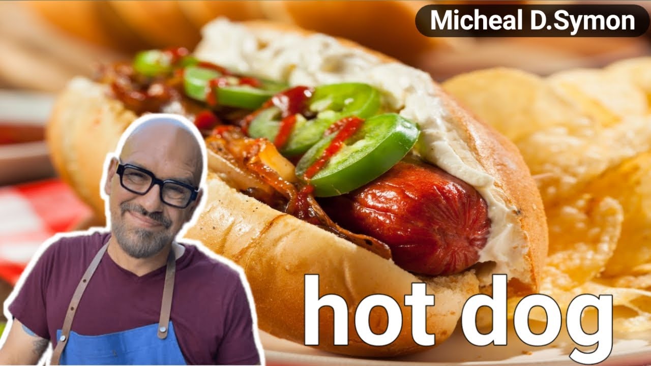 Making hot dog Michael D. Symon 2023 YouTube