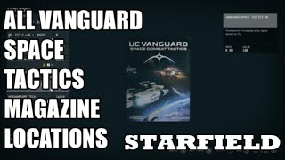 Starfield - All Vanguard Space Tactics Magazine Locations