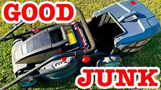 Ozito 1500W Award Winning Electric Lawn Mower Best Free Junk Treasure Ever Found