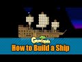 How to build a ship in growtopia