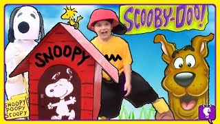 scooby doo secret adventure hunt snoopy and charlie brown with hobbykids