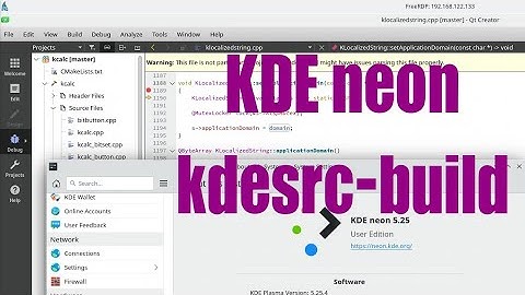Create KDE neon VM and set up kdesrc-build tutorial - August 2022 - 2775abd8