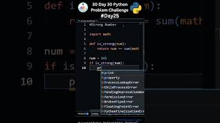 Day 25: How To Solve Strong Number Problem | 30 Days of Code Net Worth