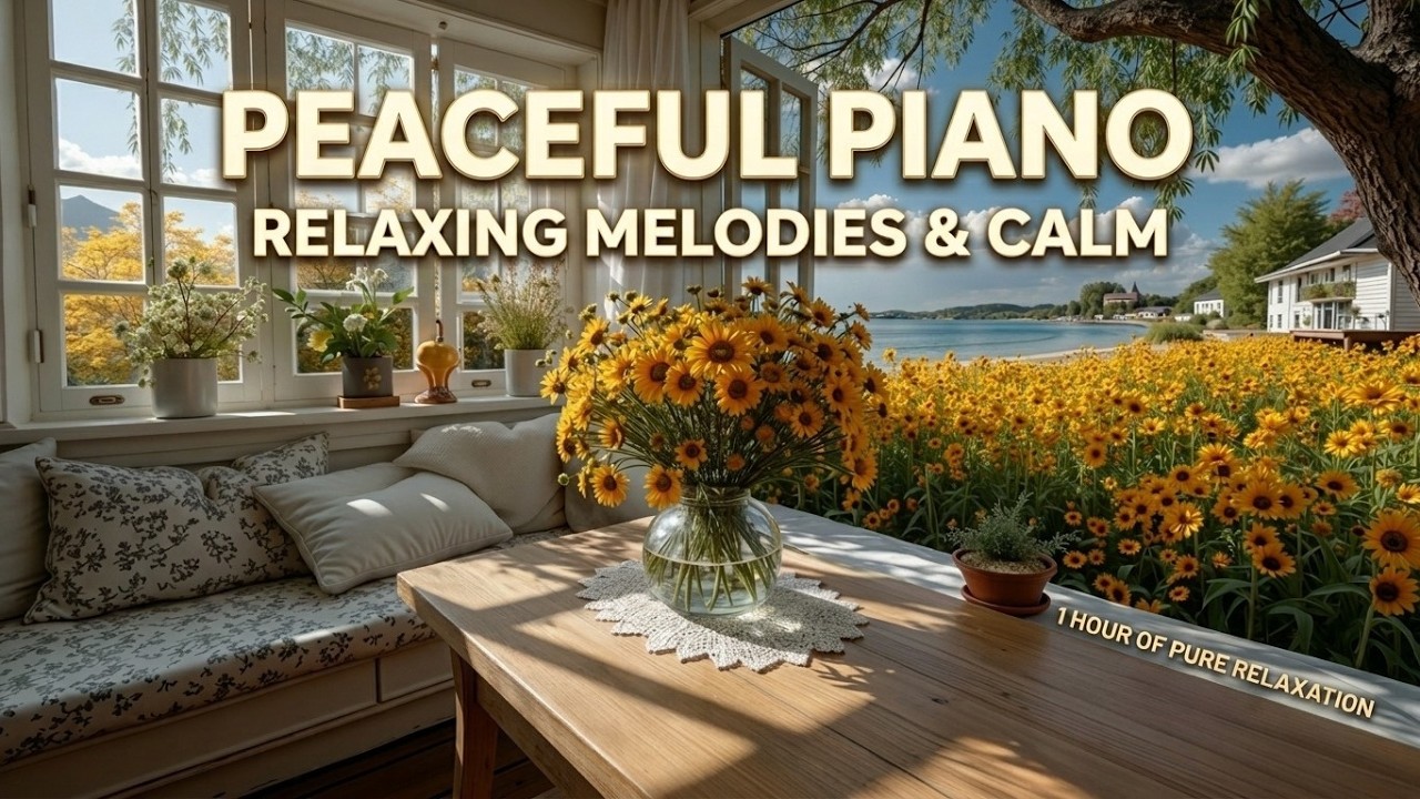 Расслабляющая музыка на пианино - для учебы и сна