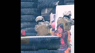 Training of the Macedonian special forces during the opening of new training ground