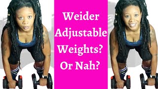 Weider Adjustable Dumbbell Review