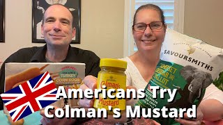 Celebrity Americans Try Colman's Mustard PLUS Savoursmiths Chips Profile