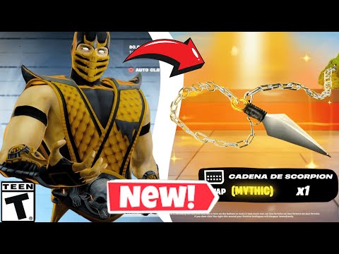 🤯 Así Es La NUEVA MÍTICA de SCORPION en Fortnite 🤯