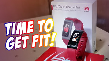 Huawei Band 4 Pro Feature List and Initial Review