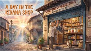 90s Kirana Shop Life | Cozy Ambient ASMR | Village Nostalgic Moments screenshot 3