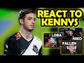 CS:GO PROS & CASTERS REACT TO KENNYS PLAYS