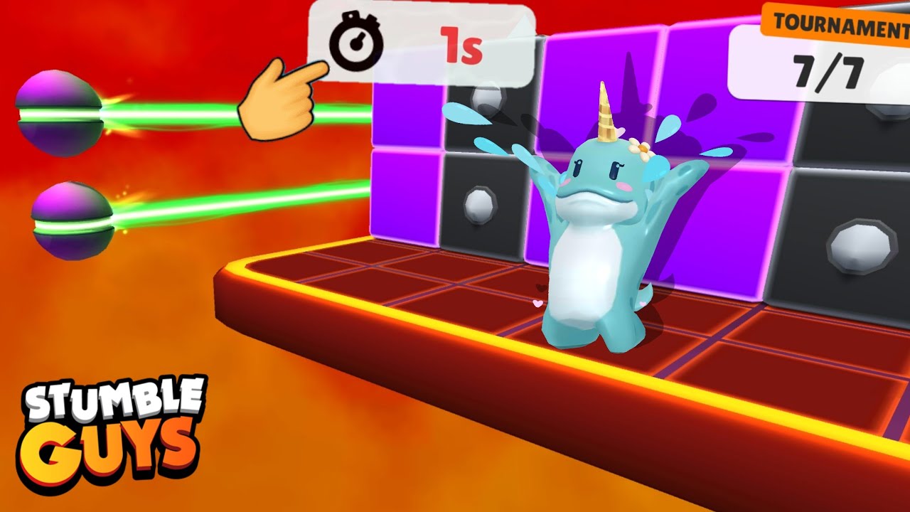 NARWHAL 🕐 TIME ENDED - Stumble Guys BLOCKDASH Legendary