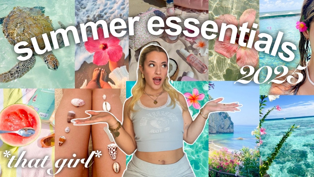 SUMMER ESSENTIALS 🌺 i prodotti must have per l'estate 2025