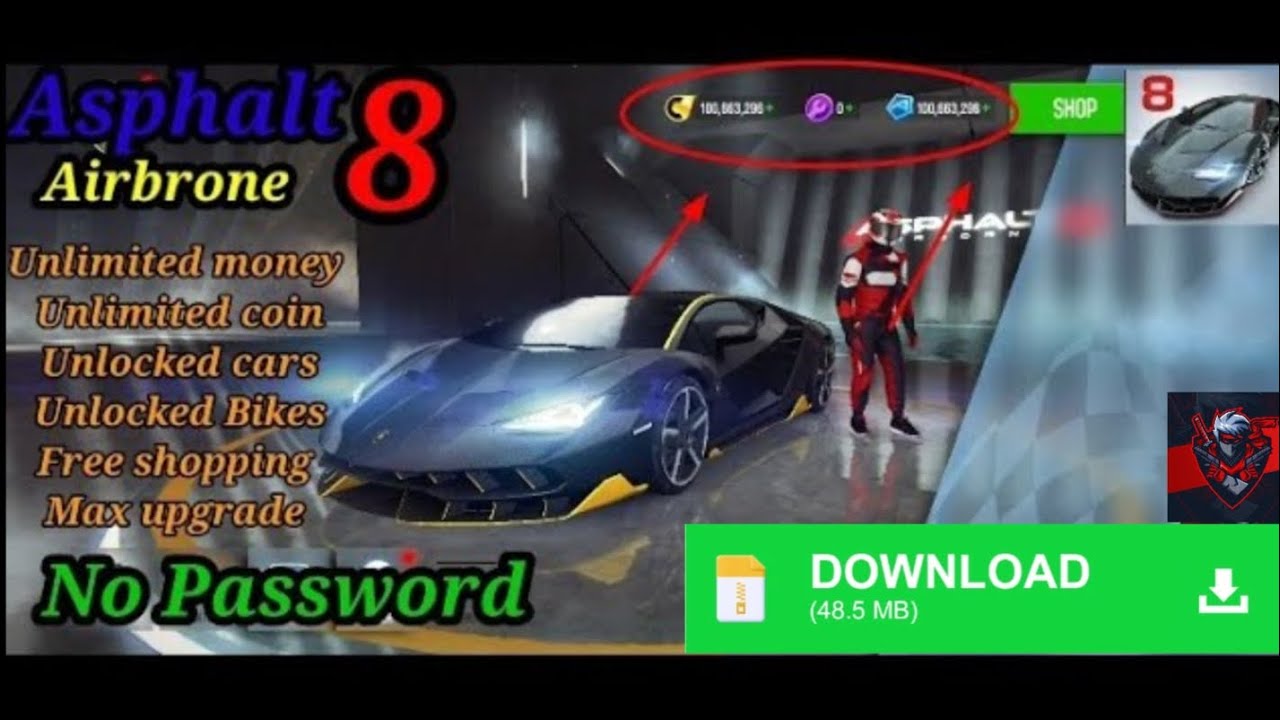 Asphalt 8 Mod Apk 😱 Unlimited Money and All Car