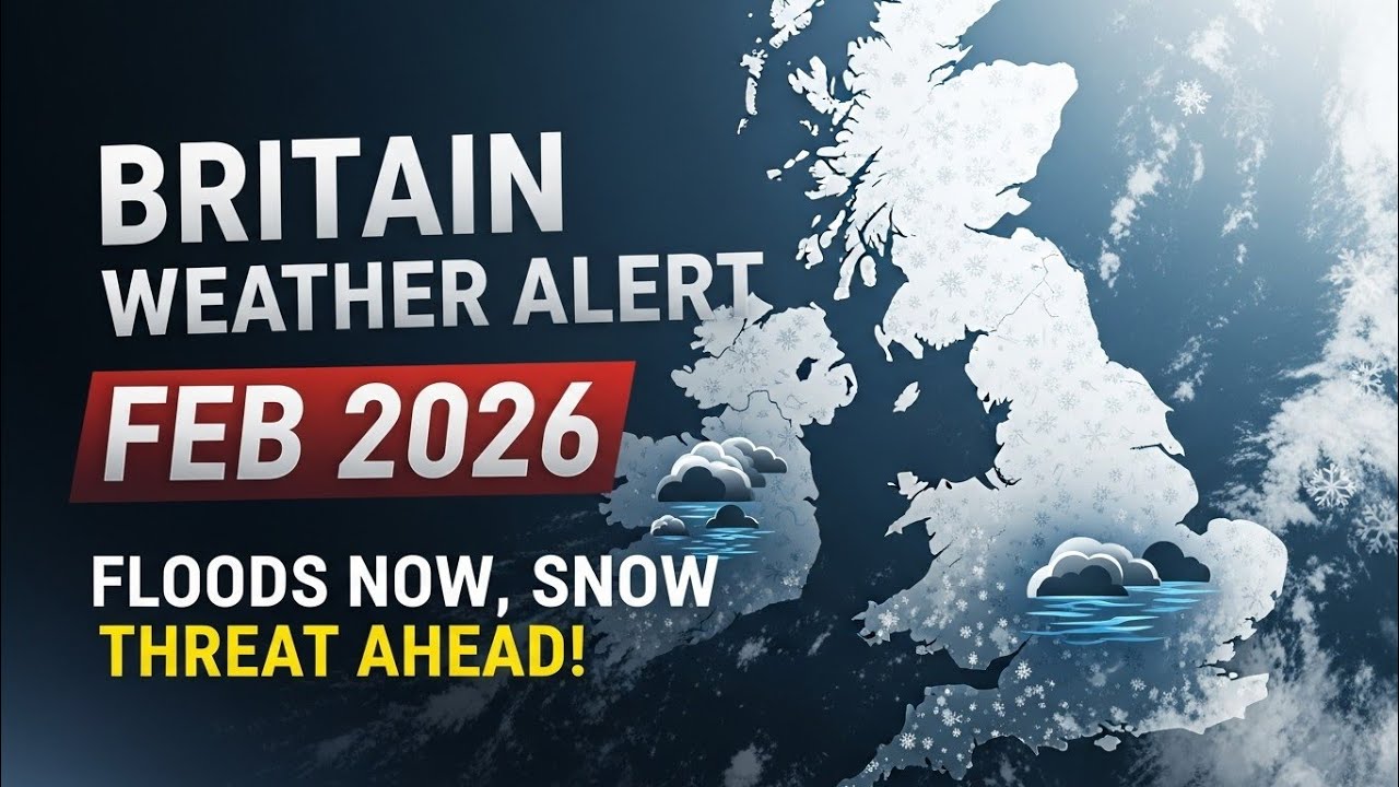 Britain Weather Alert Feb 2026: Floods Now, Snow Threat Ahead!