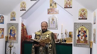 Liturghia Apostolului Tadeu și predică la ziua Sfântului Audius