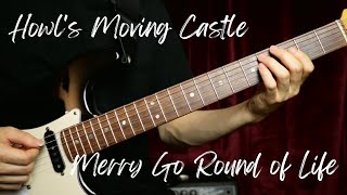 Howl's Moving Castle - Merry Go Round of Life - Solo Guitar - Tab