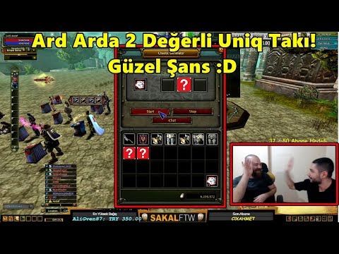 Şansa Gel, Gem'den Ard Arda 2 Adet Uniq Takı Aldı :D | Knight Online Güzel Anlar | Bölüm 62