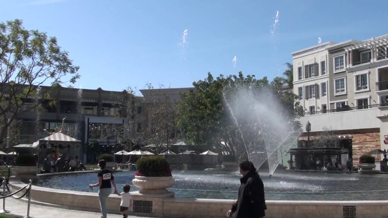Fountain show at The Grove, L.A. YouTube