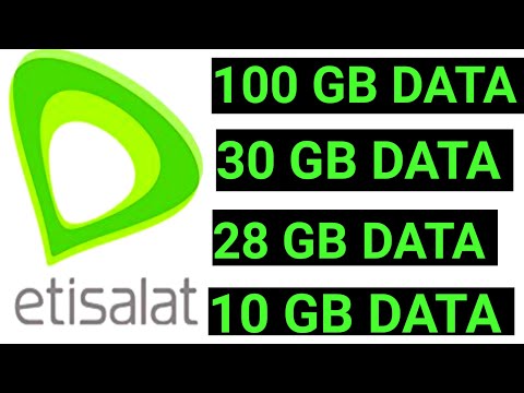 How can I activate 100GB data on Etisalat?100Gb etisalat Data offers