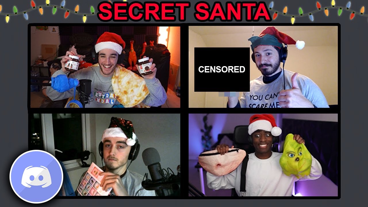 ⁣Secret Santa... but in Discord