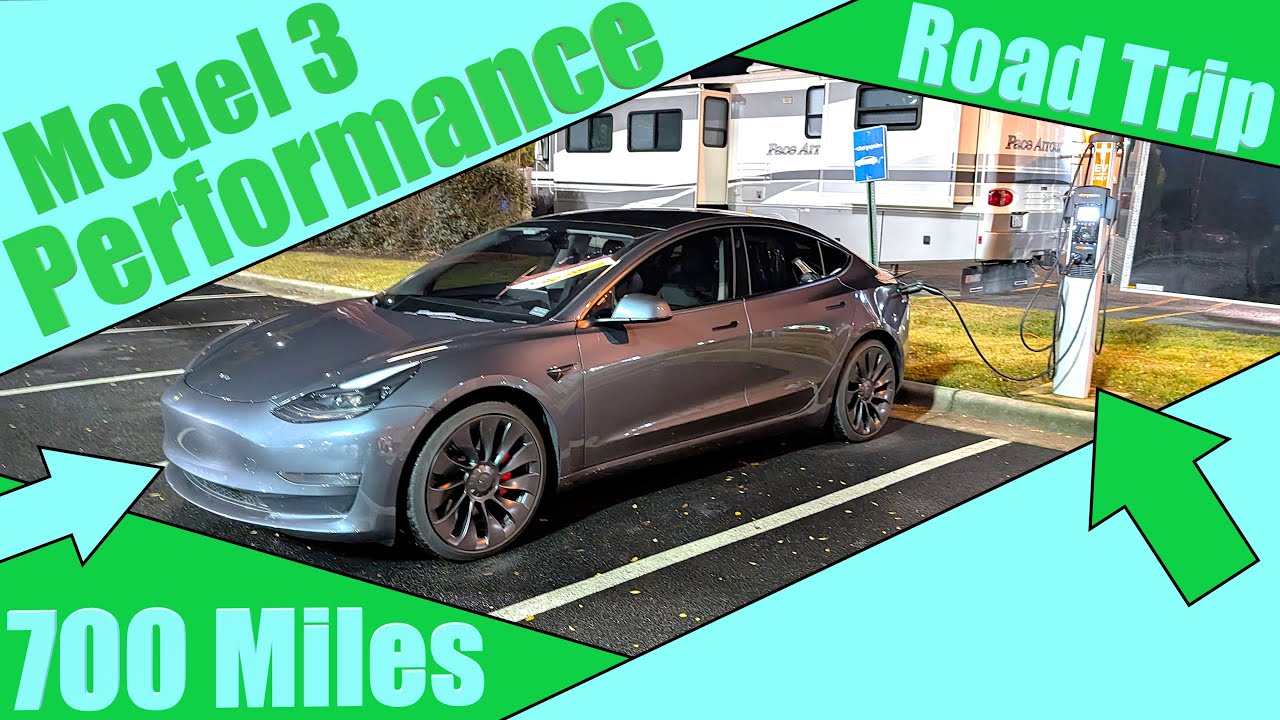 Model 3 Performance Road Trip | Myrtle Beach To New Jersey | 700 Miles | 2 Supercharging Stops