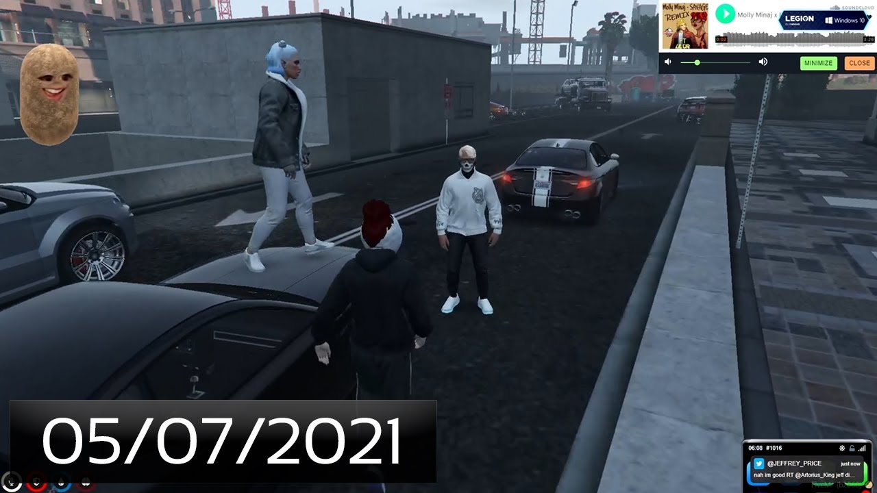 [05/07/2021] A little bit more of Rust and then GTA RP on NoPixel 3.0!