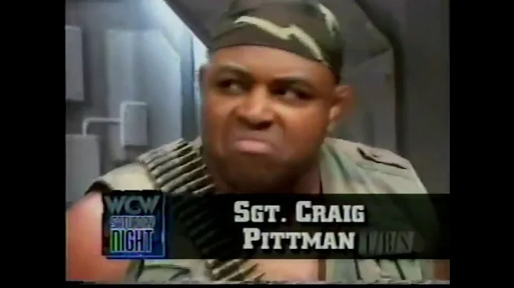 Sgt. Craig Pittman vs Jobber Terry Morgan WCW Saturday Night 1995