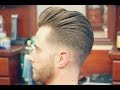 How to Do an Undercut with a Slicked back Pompadour