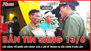 Bản tin sáng 13-6: Cấp bằng 