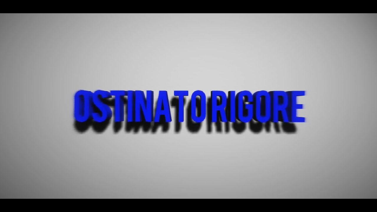ostinato rigore - YouTube