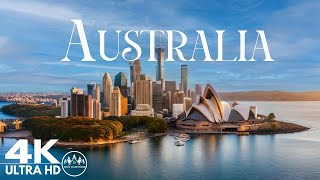 FLYING OVER AUSTRALIA 4K - Relaxing Music Along With Beautiful Nature Videos (4K Video Ultra HD)