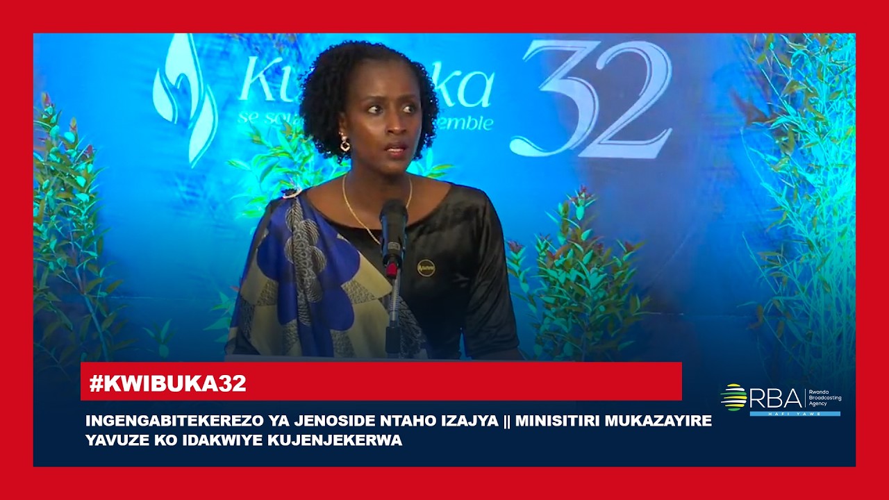 Ingengabitekerezo ya Jenoside ntaho izajya || Minisitiri Mukazayire ...