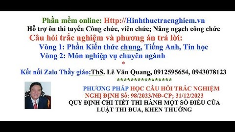 Thông tư hướng dẫn nghị định 98 2010 nđ-cp năm 2024