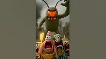Plankton Tried to Destroy Bikini Bottom… But SpongeBob and Friends Stopped Him #shorts #spongebob