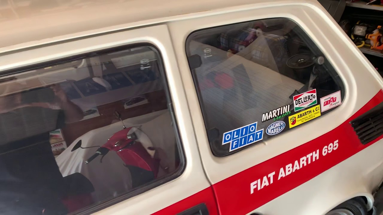 Fiat 126 Abarth first start in over 5 months of isolation.