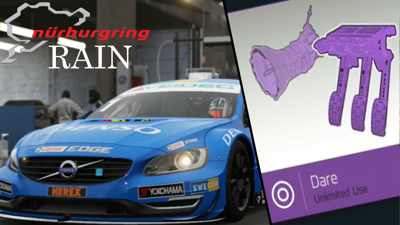 Forza Motorsport 6 Manual Shifting Dare Mod [Nürburgring Rain] [Manual