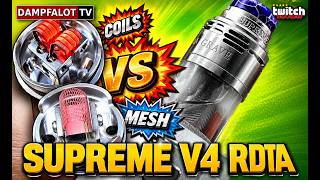 Aromamizer Supreme V4 RDTA by Steam Crave | Dual Coil & Mesh | Review & Tutorial 💨