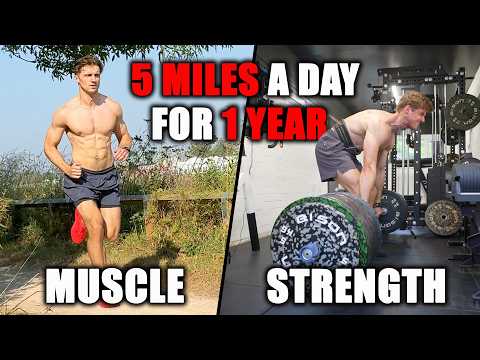 I Ran 5 Miles a Day for 1 Year... What Happened to My Muscle?