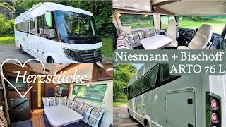 Leni & Toni HERZSTÜCKE | ROOMTOUR Niesmann + Bischoff Arto 76 L | Wenig Kilometer | Top Zustand 🚐💨🤩