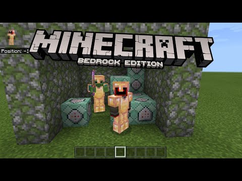How to Summon Mobs With ENCHANTED ARMOR In Minecraft BEDROCK Edition - The Command Crash Course