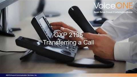 Grandstream GXP2135 Call Transfer