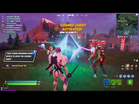 Cosmic Chest Challenge Fortnite Chapter 2 Season 7 Explained