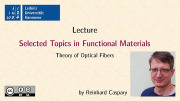 Selected Topics in Functional Materials: Theory of Optical Fibers
