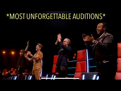 Видео: The Voice - Top 10 MOST UNFORGETTABLE Auditions